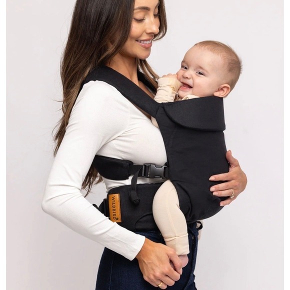 WildBird Aerial Buckle Carrier Raven XS XL NWT Soft Structured Adjustable - Picture 2 of 9